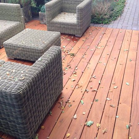 Holzterrasse