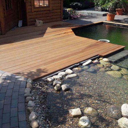 Holzterrasse